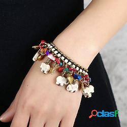 Per donna Bracciali Stile etnico Strada Elefante Bracciale