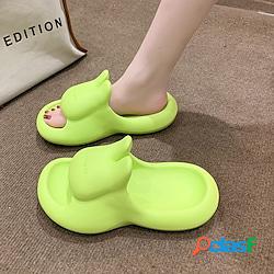 Per donna Pantofole Spiaggia Punta tonda minimalismo Footing