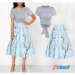 Per donna Set di vestiti a due pezzi Abito casual Vestito