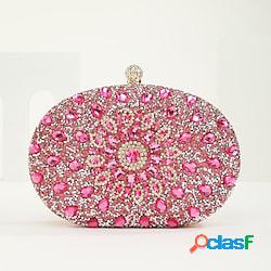 Per donna Tracolla Evening Bag Poliestere Feste Con