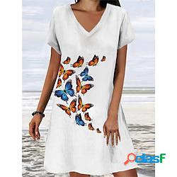 Per donna Vestito casual Abito estivo Abito stampato Pop art