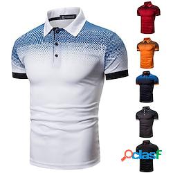 Per uomo Camicia da golf Golf Maglia da tennis Asciugatura