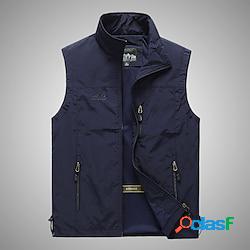 Per uomo Gilet da pesca Gilet tattico militare Gilet / gilet