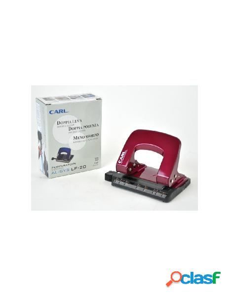 Perforatore da tavolo carl a doppia leva con serbatoio -