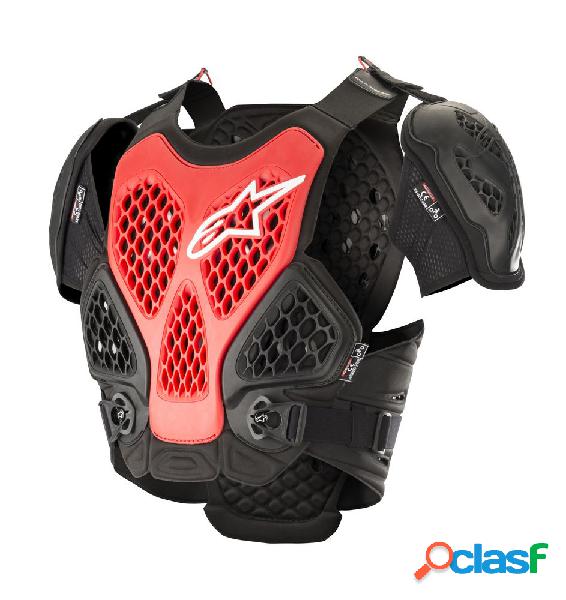 Pettorina protettiva cross Alpinestars BIONIC Nero Rosso