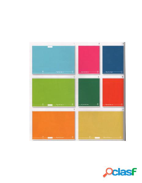 Pigna - maxi quaderno cartonato pigna colours rig. c cf.3