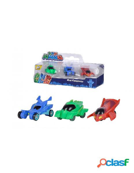 Pj masks - pj masks mini veicoli pack 3 pezzi