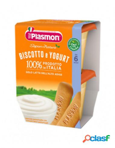 Plasmon - Merenda Yogurt Biscotto 2x120g