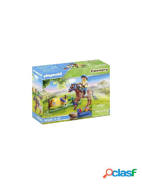 Playmobil - country cavaliere pony welsh