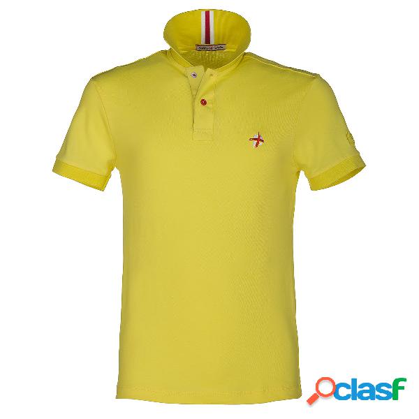 Polo Canottieri Portofino NewCoach (Colore: giallo, Taglia: