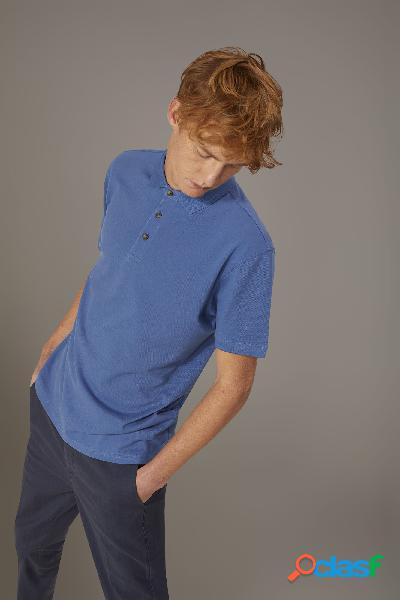 Polo manica corta 100% cotone piquet