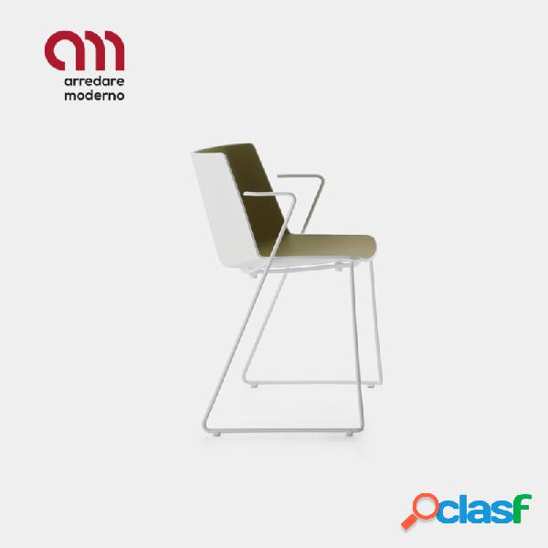 Poltroncina Aiku MDF Italia Slitta