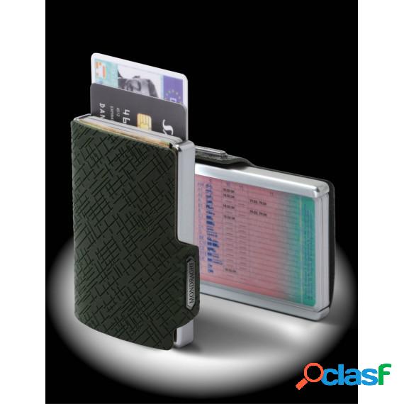 Porta Tessere Mondraghi Elegance Cut Olive - Mini Wallet In