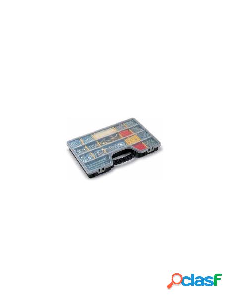 Porta minuteria terry 1000624 organizer 24 ps nero e