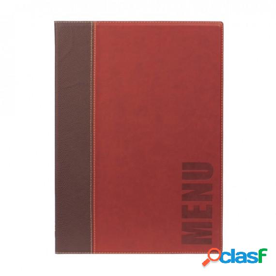 PortamenU Trendy - A4 - 24x34 cm - bordeaux - 1 inserto