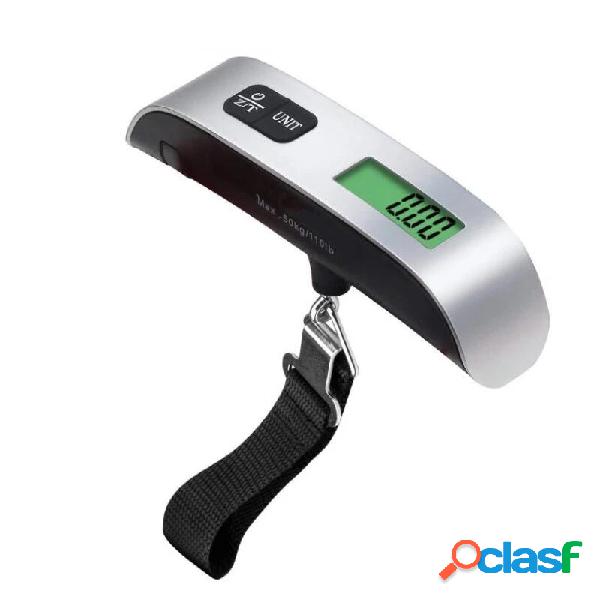 Portatile Scala Digitale LCD Display 110lb/50kg Bagagli