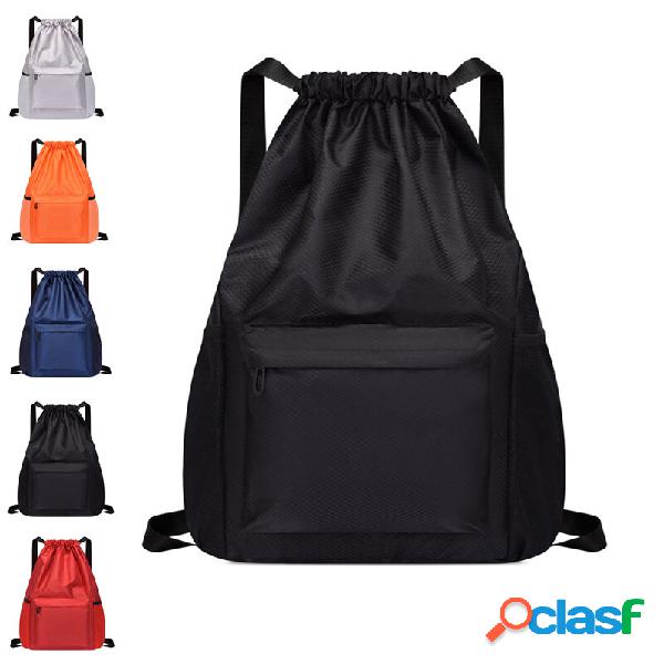 Portatile con coulisse Borsa Sport Idoneità Zaino da