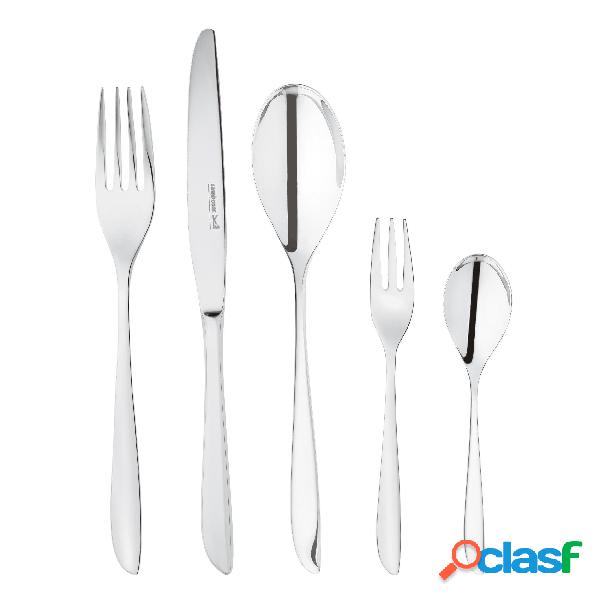 Posate set da 60 pezzi acciaio inox 18/10 12 posti tavola +