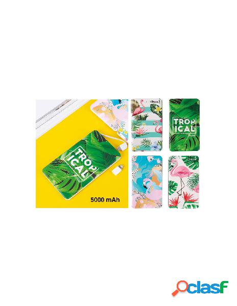 Power bank 5000mah tropical