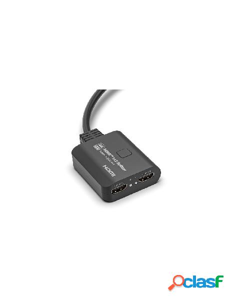 Propart - splitter hdmi 1x2, 18g hdcp2.3, 4k@60hz,