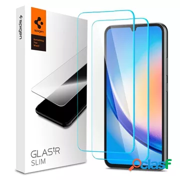 Proteggi Schermo Spigen Glas.tR Slim per Samsung Galaxy A34