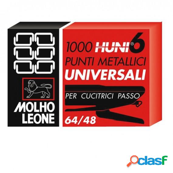 Punti universali - 6/4 - metallo - Molho Leone - conf. 1000