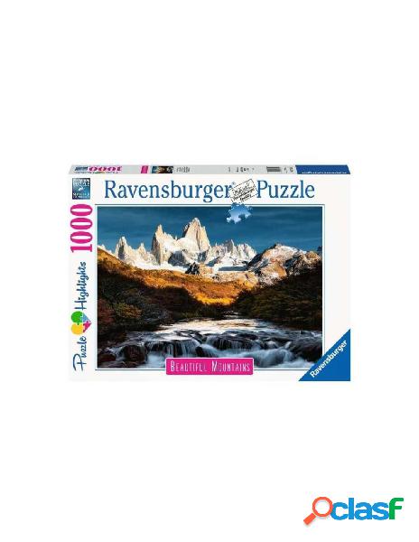 Puzzle 1000 pz - highlights fitz roy, patagonia