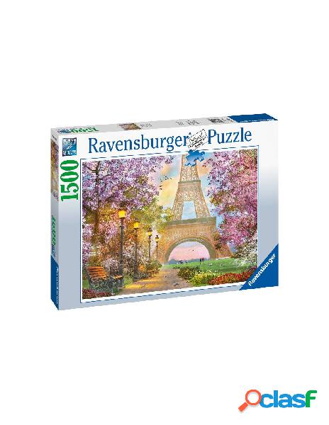 Puzzle 1500 pz amore a parigi