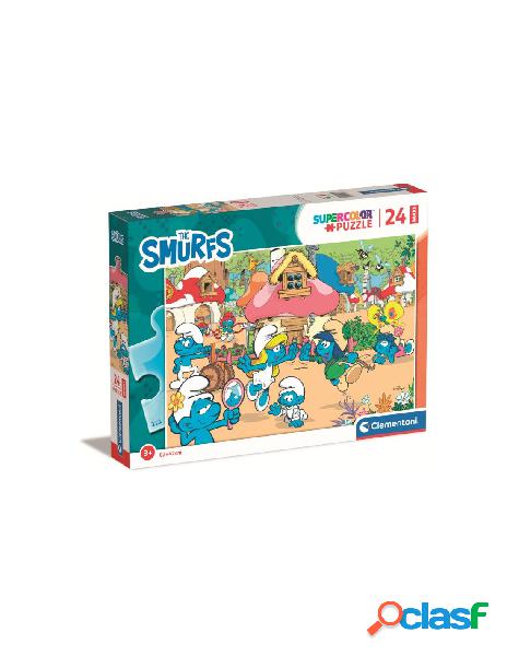 Puzzle 24 maxi smurfs