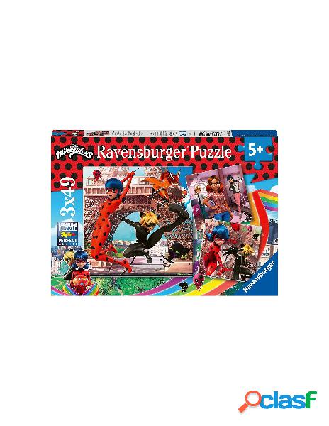 Puzzle 3x49 pz miraculous