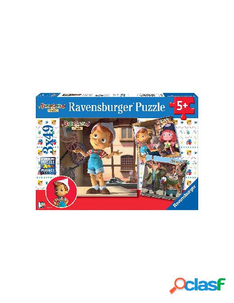 Puzzle 3x49 pz pinocchio