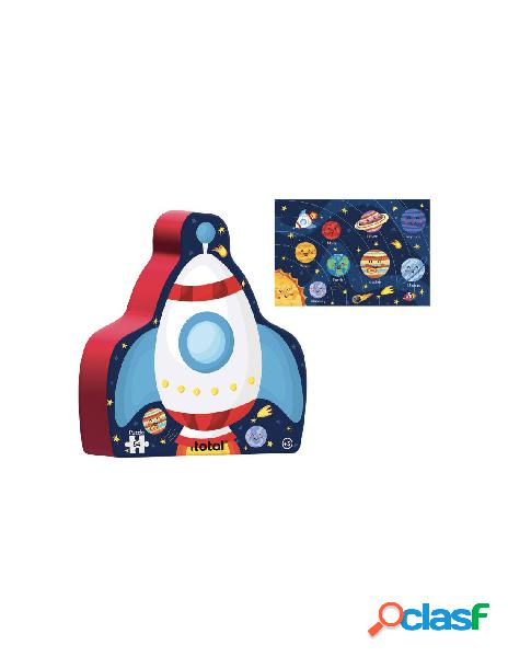 Puzzle anni 5+, 49 pezzi space adventure razzo