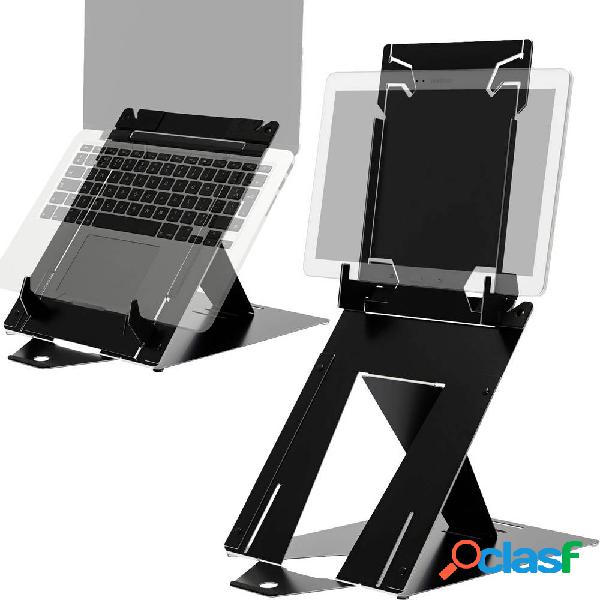 R-GO Tools Riser Duo Supporto per notebook Regolabile in