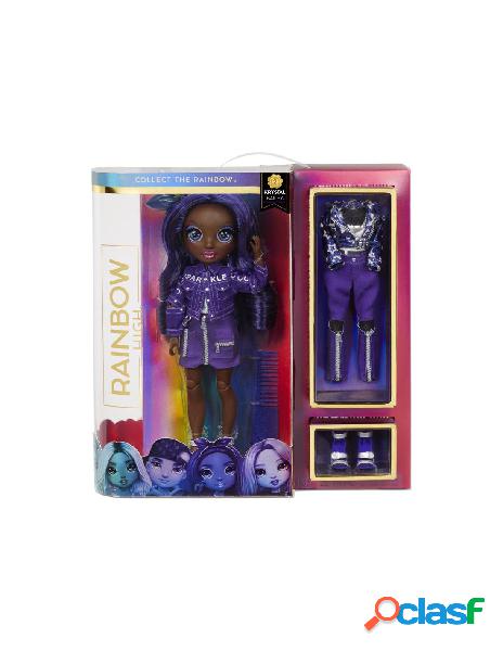 Rainbow high fashion doll serie 2 krystal bailey (indigo)