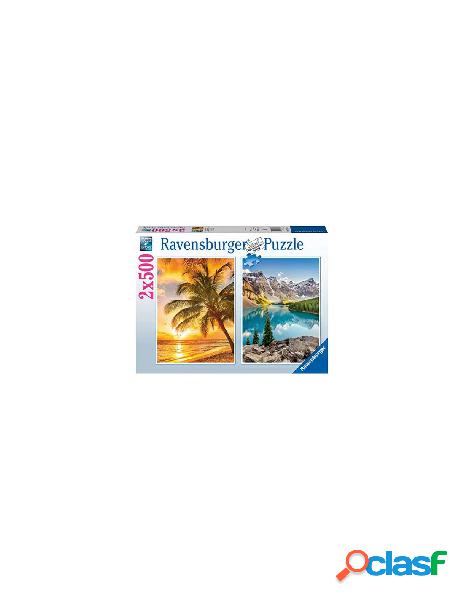 Ravensburger - puzzle ravensburger 17267 mare e monti