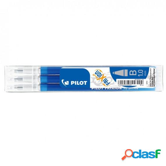 Refill sfera frixionball clicker - punta 1,0mm - blu - Pilot