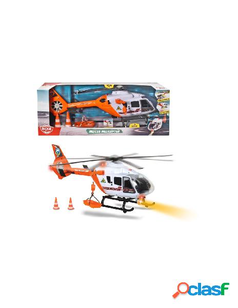 Rescue helicopter cm. 64 luci e suoni, rotore girevole,