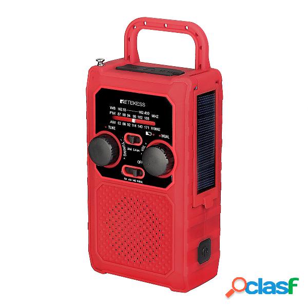 Retekes TR201 Portatile Radio FM AM SOS Emergenza Radio LED