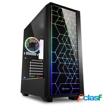 Rgb lit 100 midi atx tower