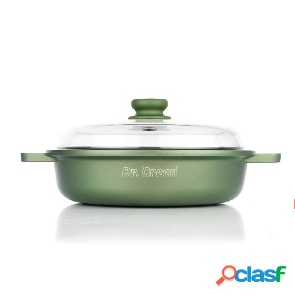 Risoli Dr.Green Stone Extra Induction Tegame con coperchio