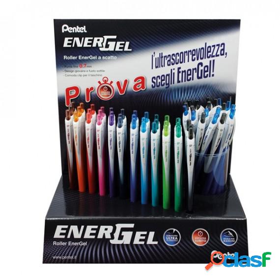 Roller Energel Slim - 0,7 mm - colori assortiti - Pentel -