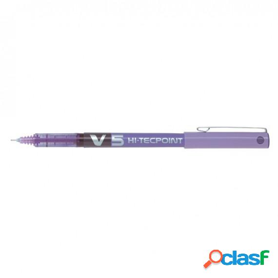 Roller Hi Tecpoint V5 - punta 0,5 mm - viola - Pilot