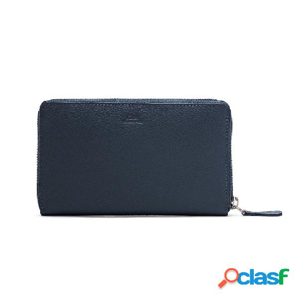 Roncato ciak femme portafoglio con zip donna blu notte