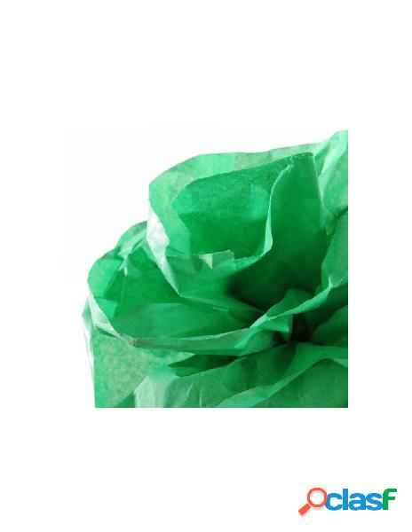 Rotolo carta velina 05x5mt verde felce
