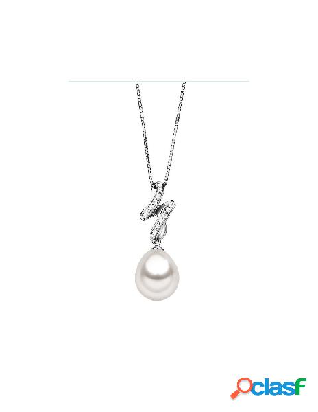 SALDI Girocollo COMETE GIOIELLI in oro 18kt con perla e