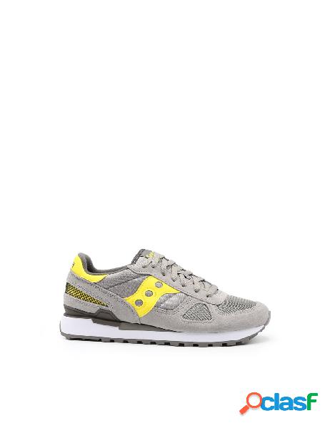 SAUCONY SNEAKERS UOMO 2108592 CAMOSCIO GRIGIO