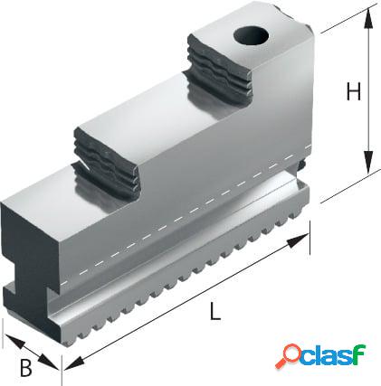 SCHUNK - Set di 3 morsetti a gradino dentatura obliqua