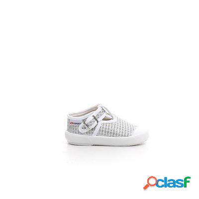 SUPERGA Sandalo con cinturino bambina - argento brillante