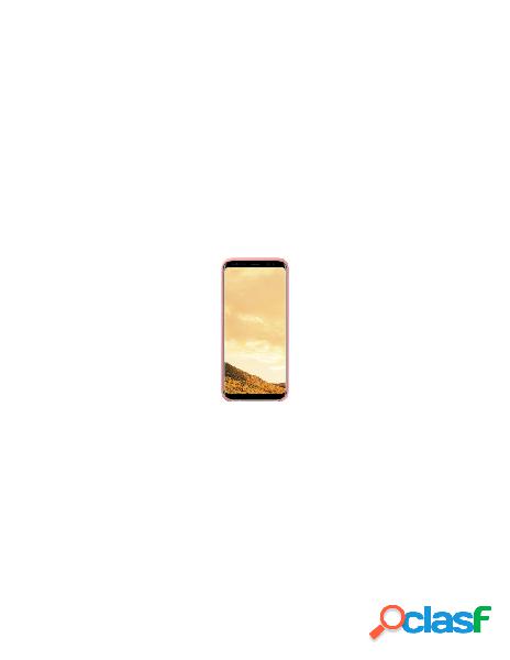 Samsung galaxy s8 silicone cover - (sam silicon cover pink