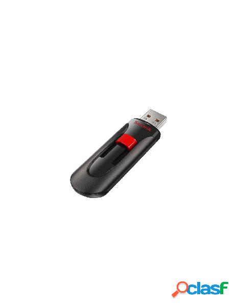 Sandisk - chiavetta usb sandisk 3102153 cruzer glide nero e